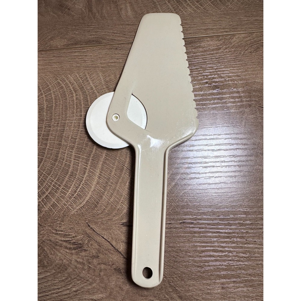 Vintage Ensar Corp Plastic‎ Pizza Cutter & Server Spatula